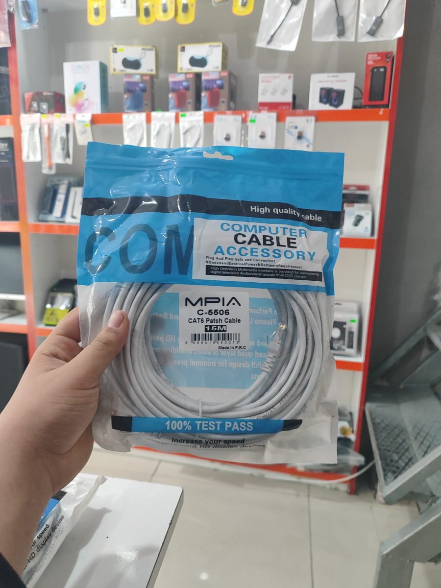 15 metre Cat 6 Ethernet Kablosu