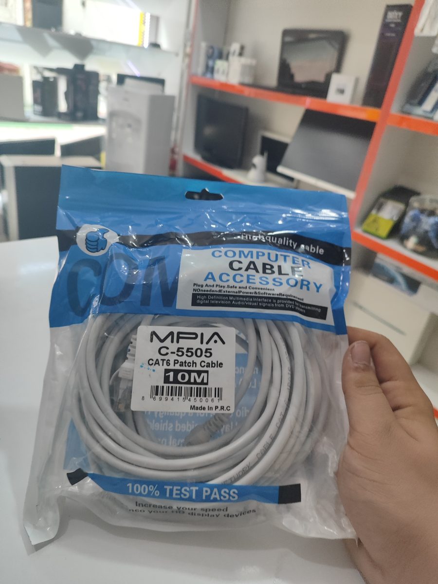 10 Metre Cat 6 Ethernet Kablosu