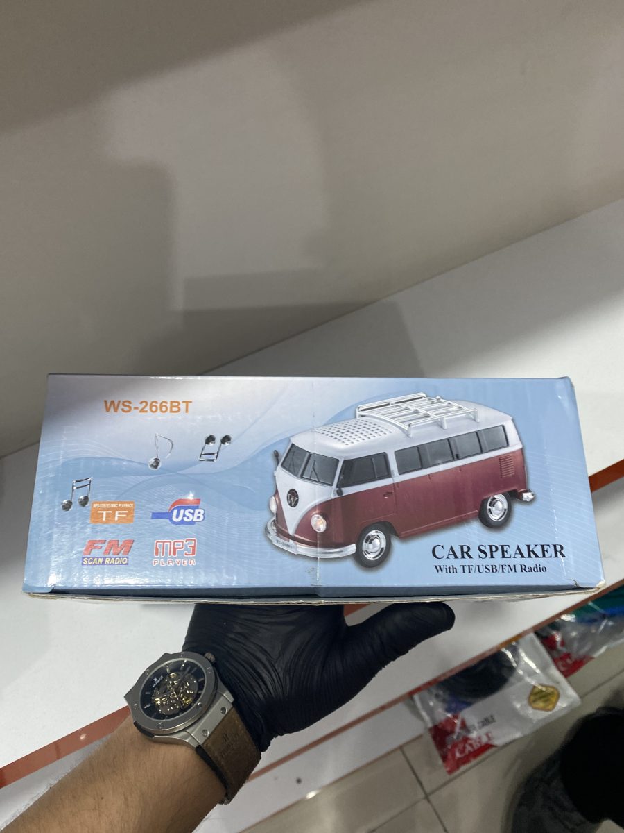 Otobüs  şekilli Bluetooth hoparlör