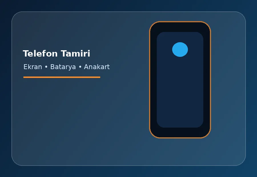 Telefon arızalarında hızlı tespit ve temiz onarım.