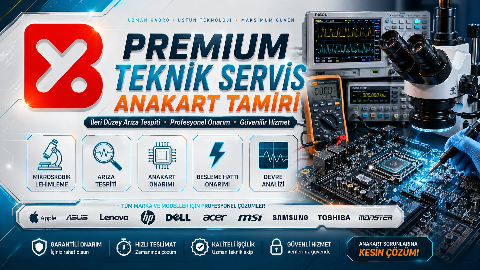 Professional support for desktop computer and hardware faults.